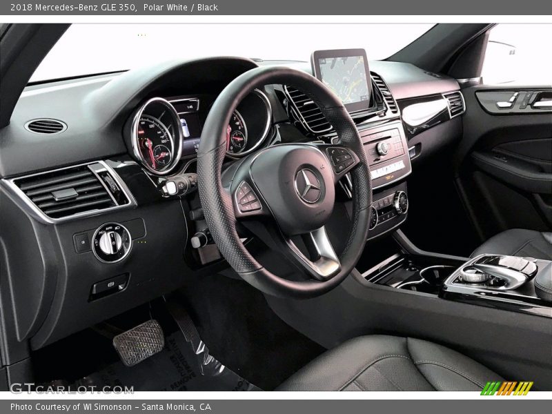 Polar White / Black 2018 Mercedes-Benz GLE 350