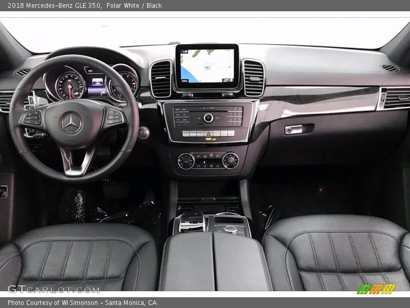 Polar White / Black 2018 Mercedes-Benz GLE 350