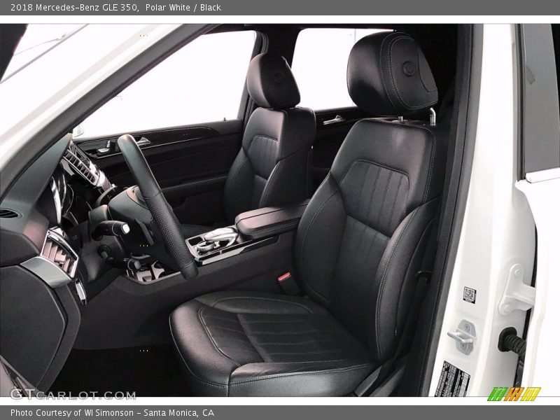 Polar White / Black 2018 Mercedes-Benz GLE 350