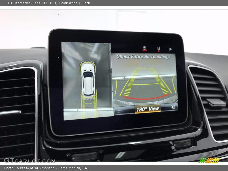 Polar White / Black 2018 Mercedes-Benz GLE 350