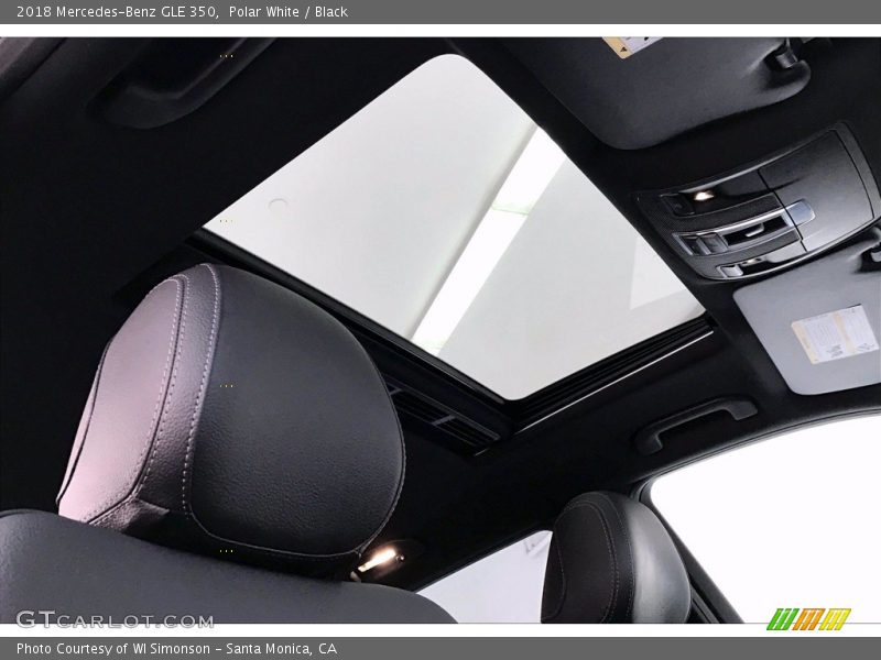 Polar White / Black 2018 Mercedes-Benz GLE 350