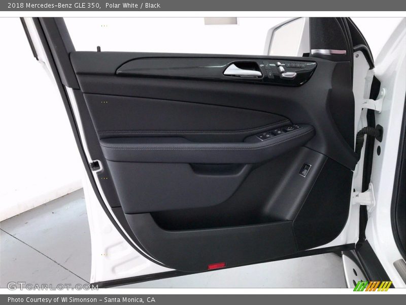 Polar White / Black 2018 Mercedes-Benz GLE 350