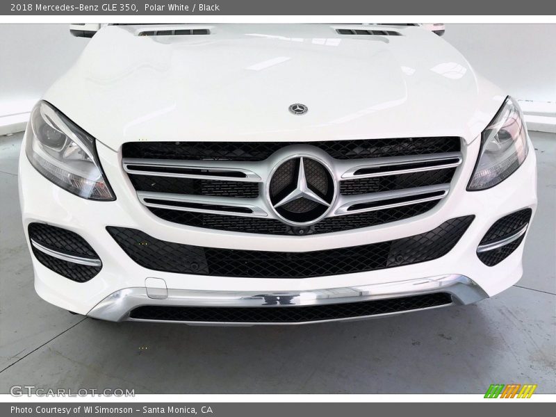 Polar White / Black 2018 Mercedes-Benz GLE 350