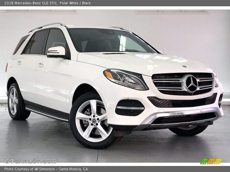 Polar White / Black 2018 Mercedes-Benz GLE 350