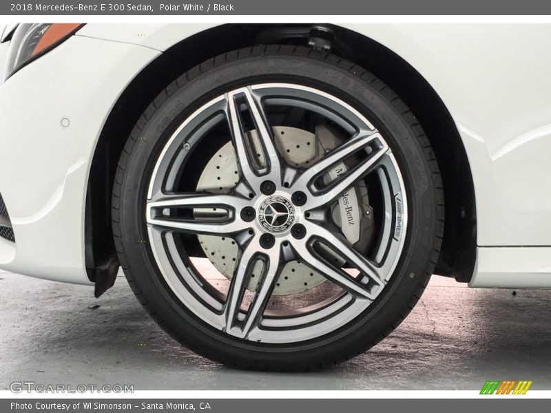 Polar White / Black 2018 Mercedes-Benz E 300 Sedan