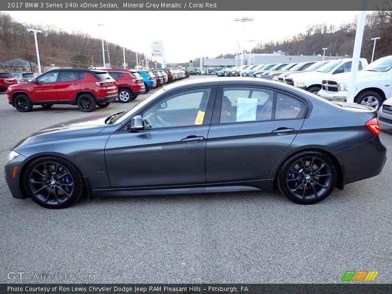  2017 3 Series 340i xDrive Sedan Mineral Grey Metallic