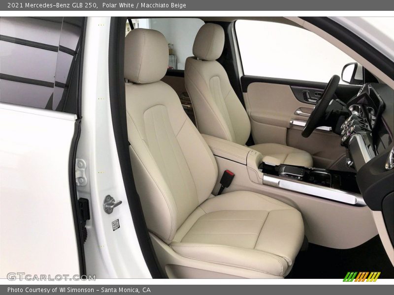 Polar White / Macchiato Beige 2021 Mercedes-Benz GLB 250