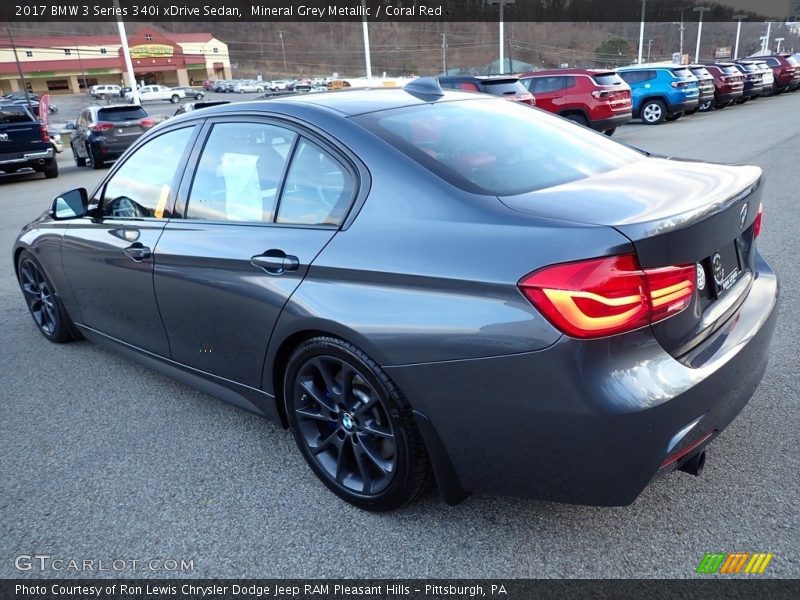  2017 3 Series 340i xDrive Sedan Mineral Grey Metallic