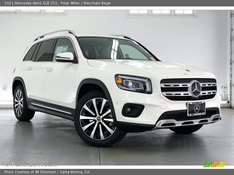 Polar White / Macchiato Beige 2021 Mercedes-Benz GLB 250
