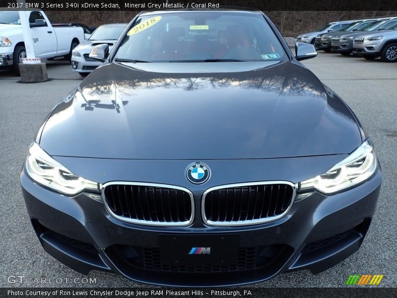  2017 3 Series 340i xDrive Sedan Mineral Grey Metallic