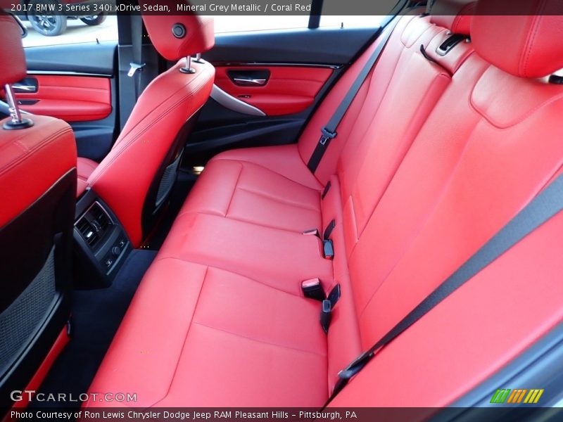 Rear Seat of 2017 3 Series 340i xDrive Sedan