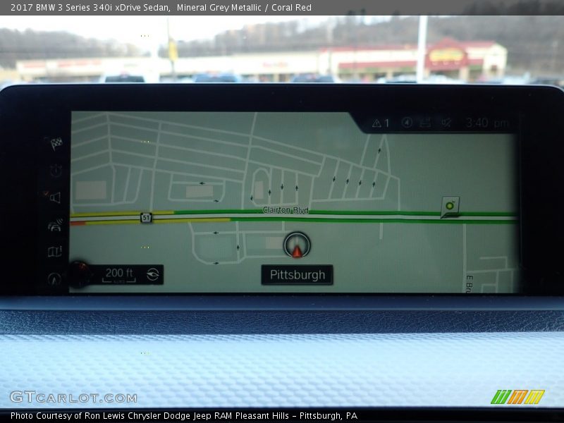 Navigation of 2017 3 Series 340i xDrive Sedan