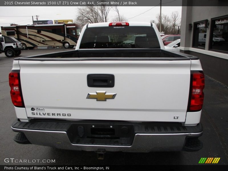 Summit White / Jet Black 2015 Chevrolet Silverado 1500 LT Z71 Crew Cab 4x4