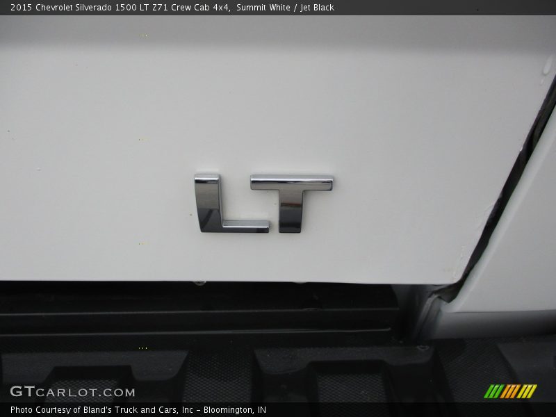 Summit White / Jet Black 2015 Chevrolet Silverado 1500 LT Z71 Crew Cab 4x4