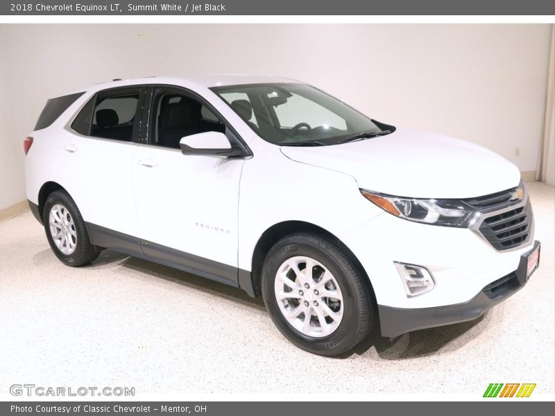 Summit White / Jet Black 2018 Chevrolet Equinox LT