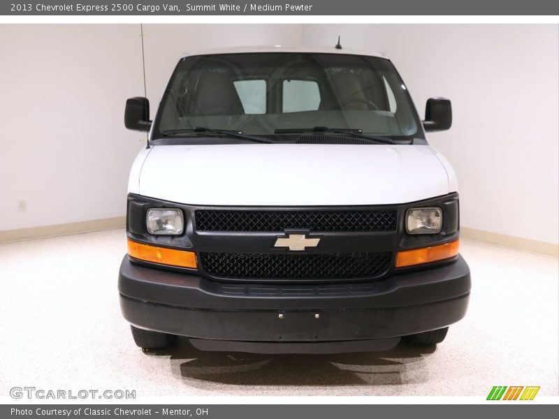 Summit White / Medium Pewter 2013 Chevrolet Express 2500 Cargo Van