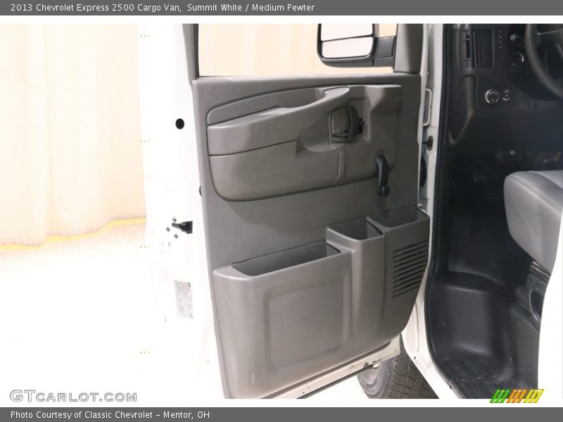 Summit White / Medium Pewter 2013 Chevrolet Express 2500 Cargo Van