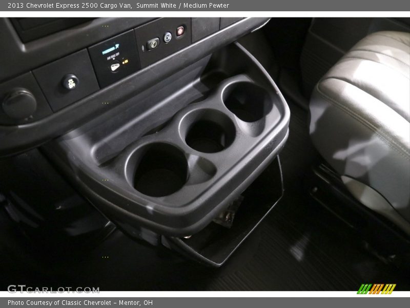 Summit White / Medium Pewter 2013 Chevrolet Express 2500 Cargo Van
