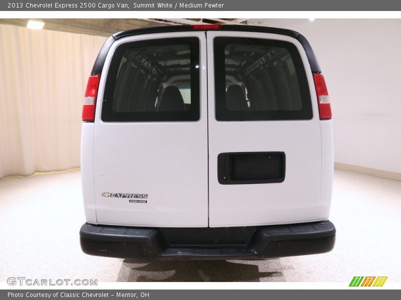 Summit White / Medium Pewter 2013 Chevrolet Express 2500 Cargo Van