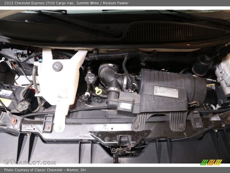 Summit White / Medium Pewter 2013 Chevrolet Express 2500 Cargo Van