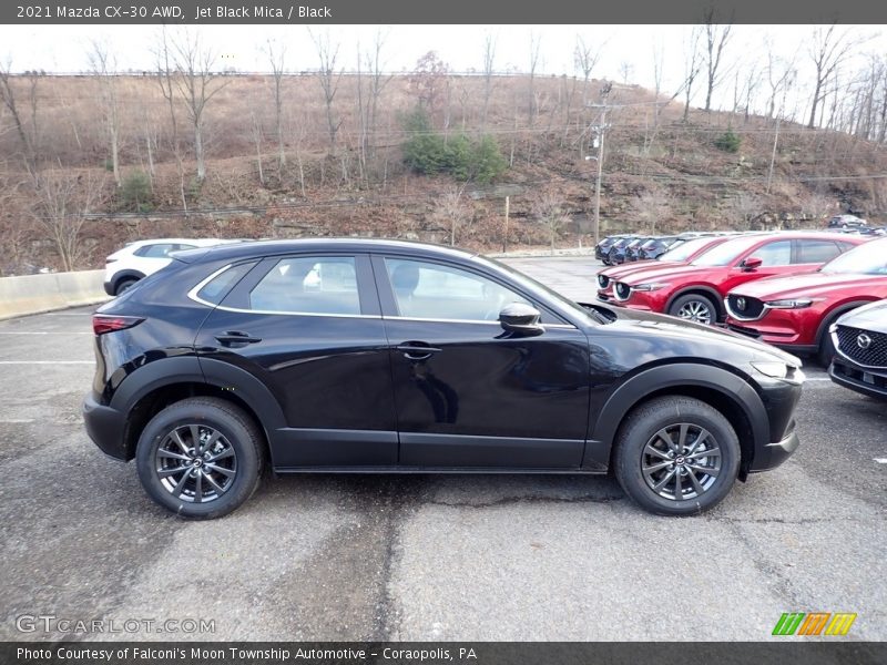 Jet Black Mica / Black 2021 Mazda CX-30 AWD
