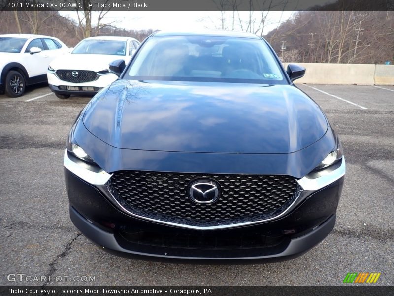 Jet Black Mica / Black 2021 Mazda CX-30 AWD