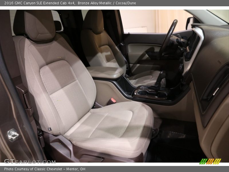 Bronze Alloy Metallic / Cocoa/Dune 2016 GMC Canyon SLE Extended Cab 4x4