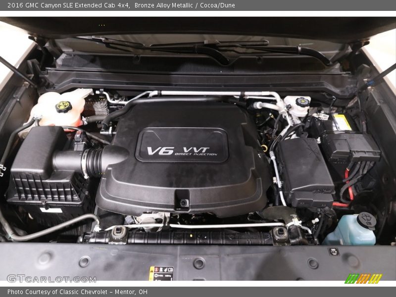  2016 Canyon SLE Extended Cab 4x4 Engine - 3.6 Liter DI DOHC 24-Valve VVT V6