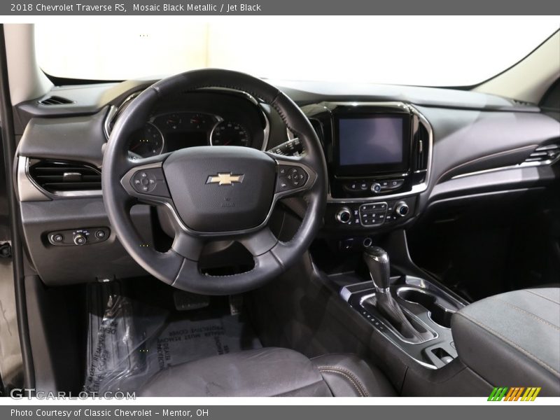 Dashboard of 2018 Traverse RS