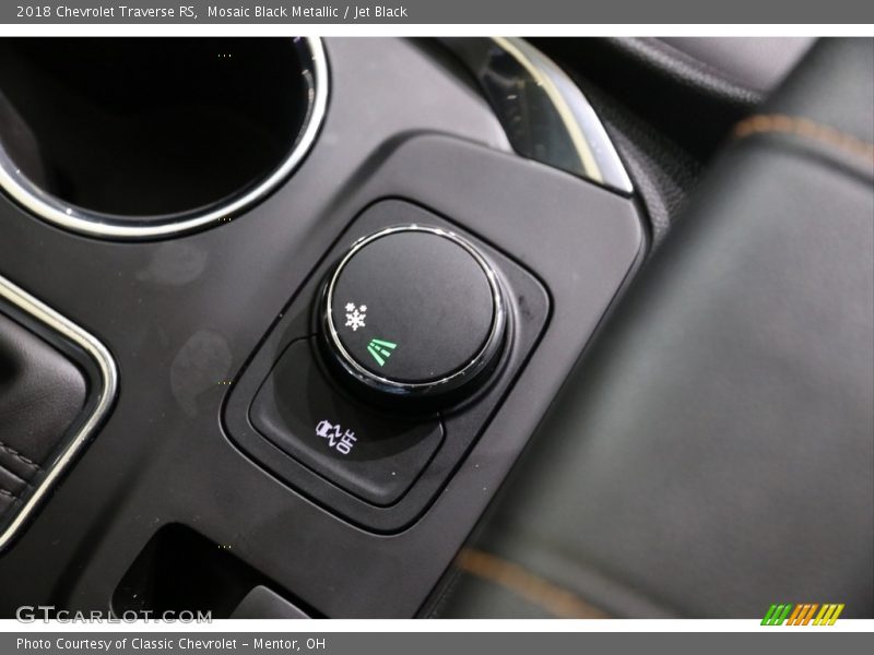 Controls of 2018 Traverse RS