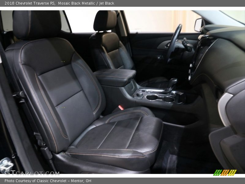 Mosaic Black Metallic / Jet Black 2018 Chevrolet Traverse RS