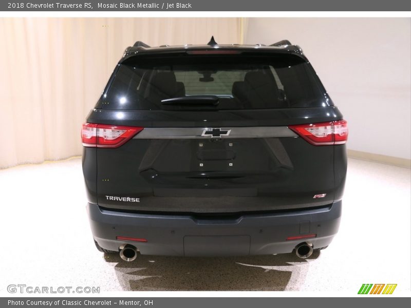 Mosaic Black Metallic / Jet Black 2018 Chevrolet Traverse RS