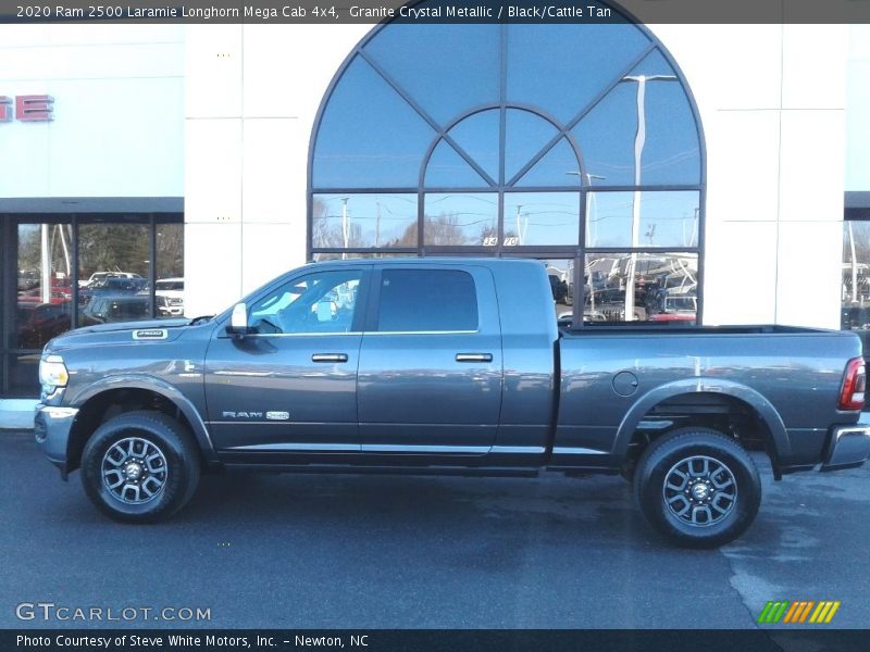 Granite Crystal Metallic / Black/Cattle Tan 2020 Ram 2500 Laramie Longhorn Mega Cab 4x4