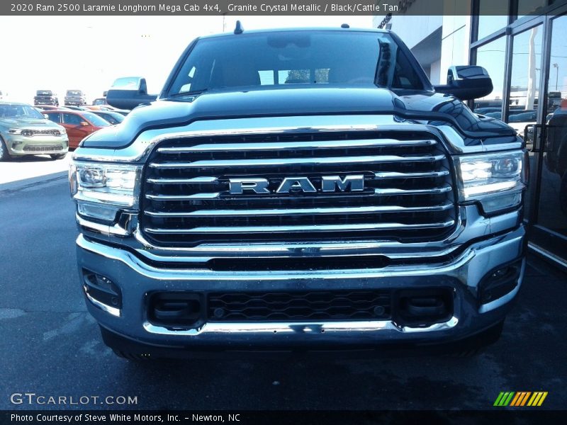 Granite Crystal Metallic / Black/Cattle Tan 2020 Ram 2500 Laramie Longhorn Mega Cab 4x4