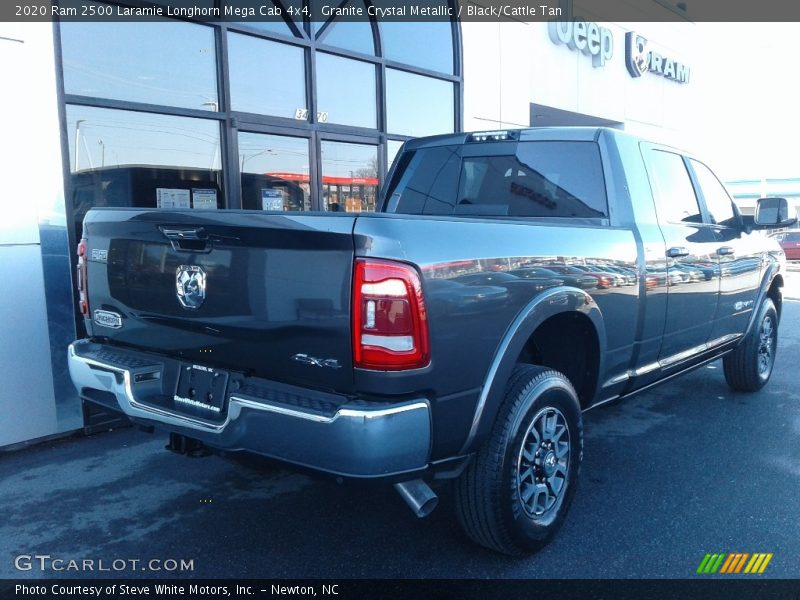 Granite Crystal Metallic / Black/Cattle Tan 2020 Ram 2500 Laramie Longhorn Mega Cab 4x4