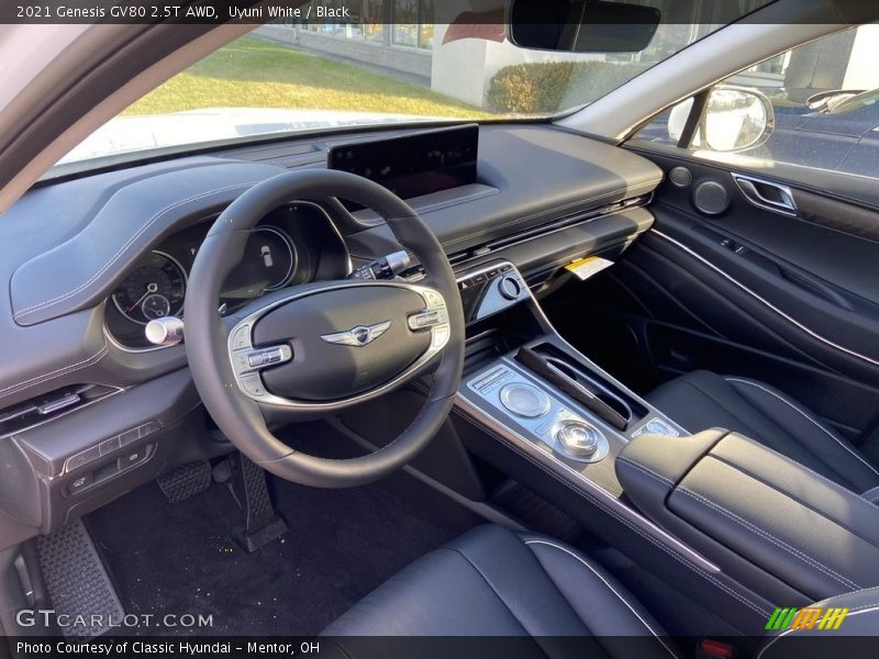 Front Seat of 2021 GV80 2.5T AWD