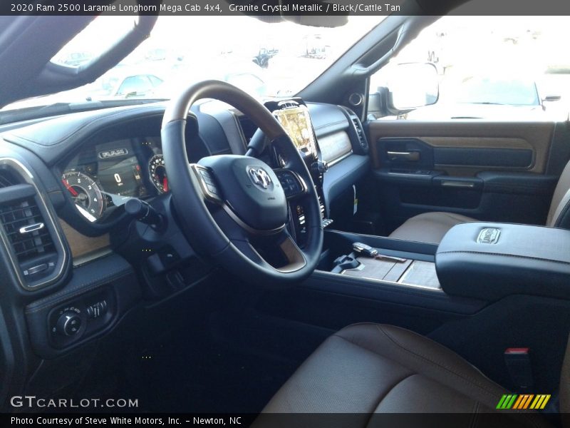 Granite Crystal Metallic / Black/Cattle Tan 2020 Ram 2500 Laramie Longhorn Mega Cab 4x4