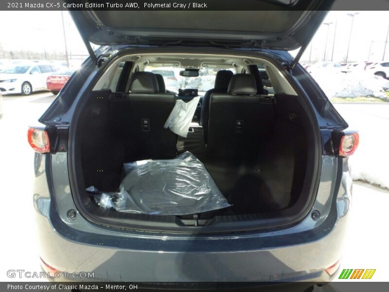 Polymetal Gray / Black 2021 Mazda CX-5 Carbon Edition Turbo AWD