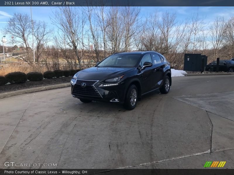 Caviar / Black 2021 Lexus NX 300 AWD