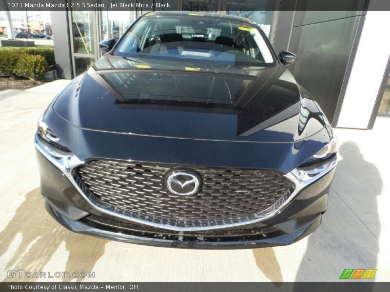 Jet Black Mica / Black 2021 Mazda Mazda3 2.5 S Sedan