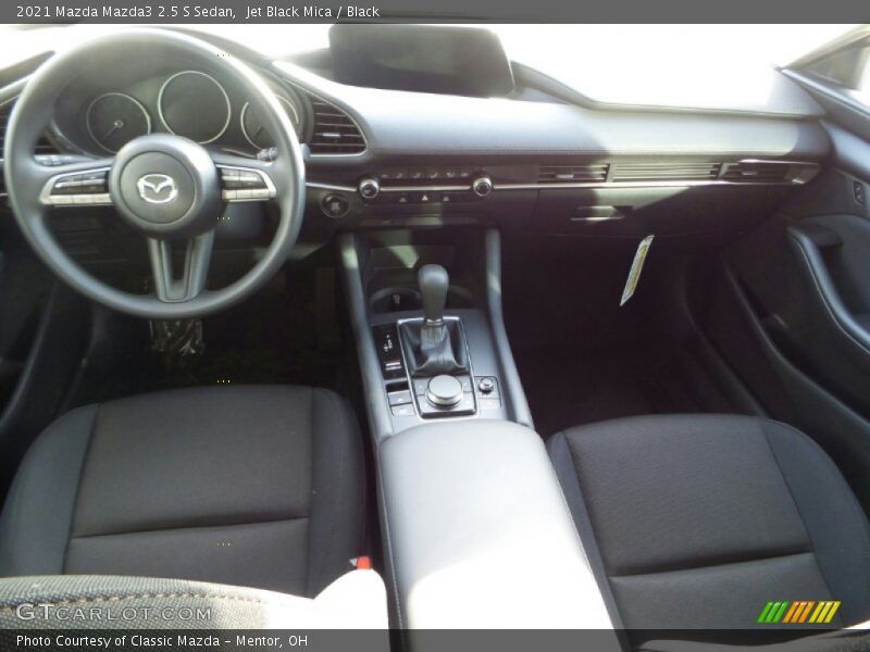 Jet Black Mica / Black 2021 Mazda Mazda3 2.5 S Sedan