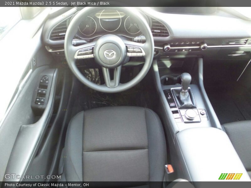 Jet Black Mica / Black 2021 Mazda Mazda3 2.5 S Sedan