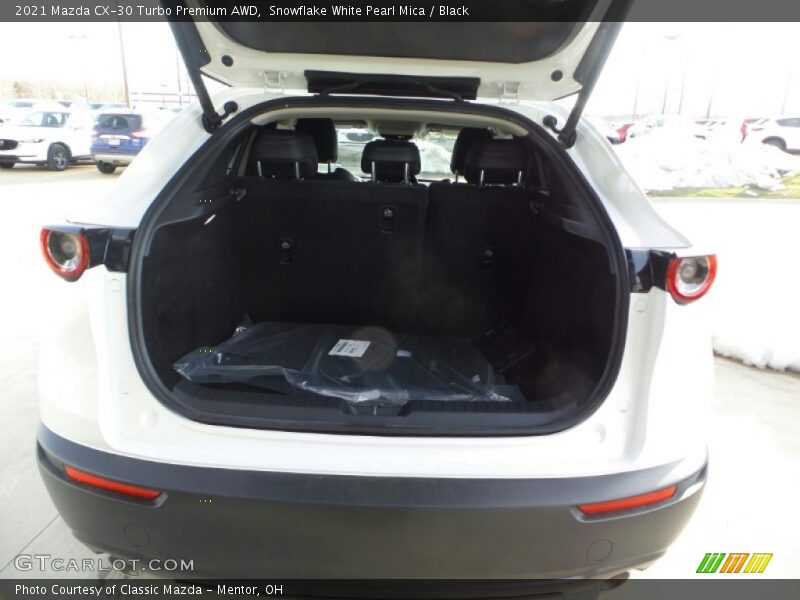 Snowflake White Pearl Mica / Black 2021 Mazda CX-30 Turbo Premium AWD