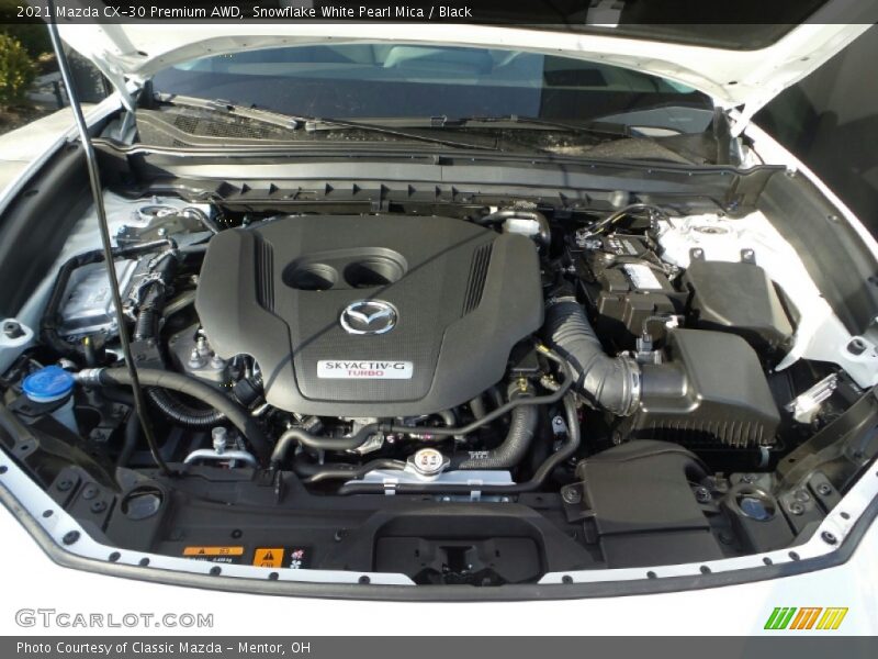  2021 CX-30 Premium AWD Engine - 2.5 Liter Turbocharged SKYACTIV-G DI DOHC 16-Valve VVT 4 Cylinder