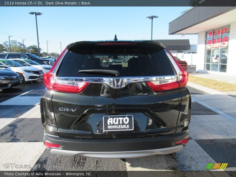Dark Olive Metallic / Black 2019 Honda CR-V EX