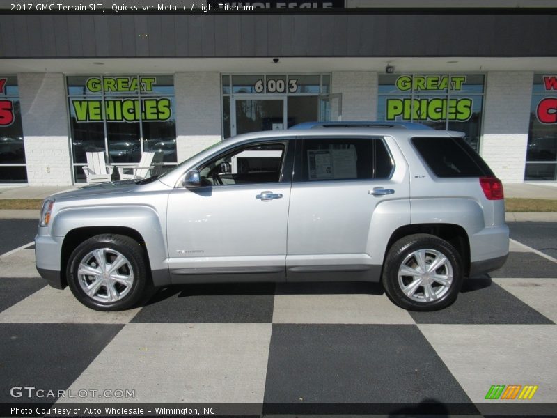 Quicksilver Metallic / Light Titanium 2017 GMC Terrain SLT