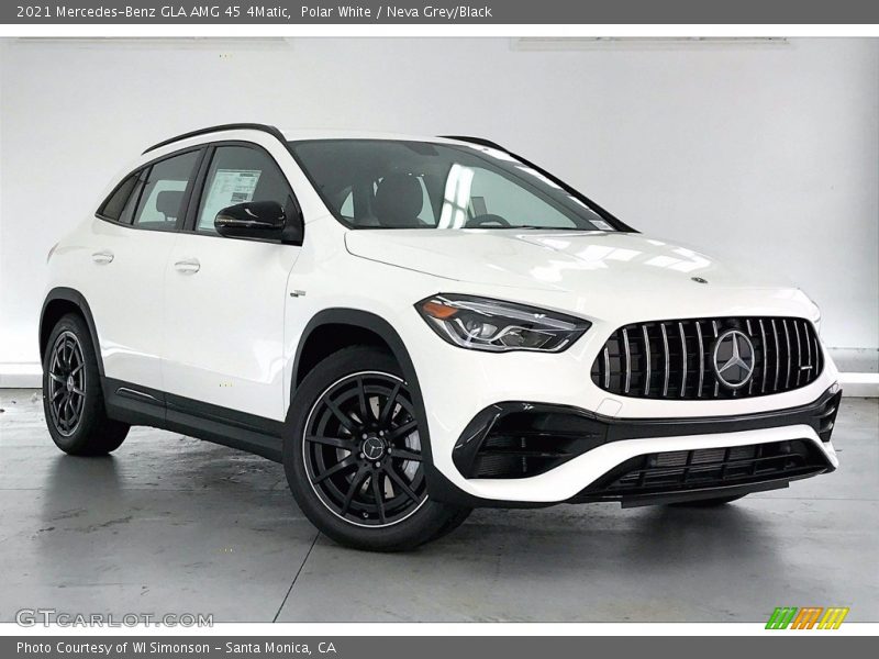 Front 3/4 View of 2021 GLA AMG 45 4Matic