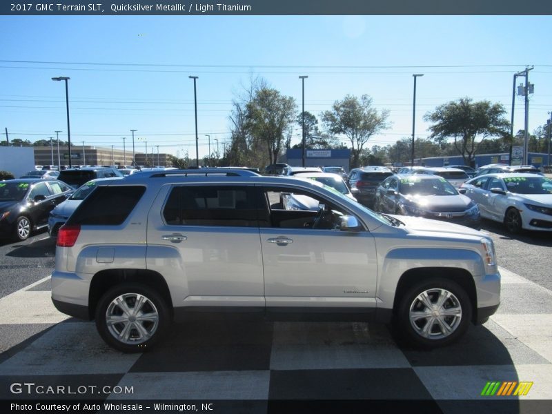 Quicksilver Metallic / Light Titanium 2017 GMC Terrain SLT