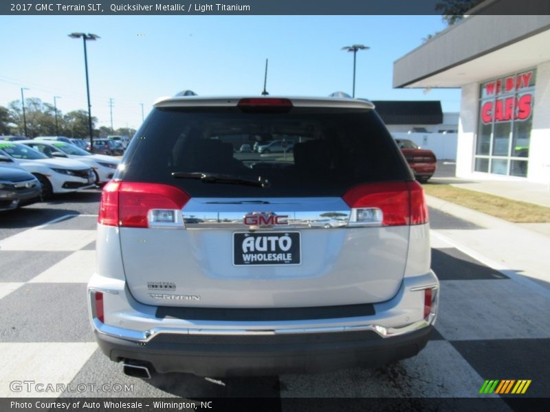 Quicksilver Metallic / Light Titanium 2017 GMC Terrain SLT
