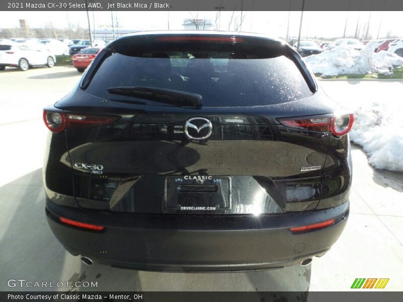 Jet Black Mica / Black 2021 Mazda CX-30 Select AWD